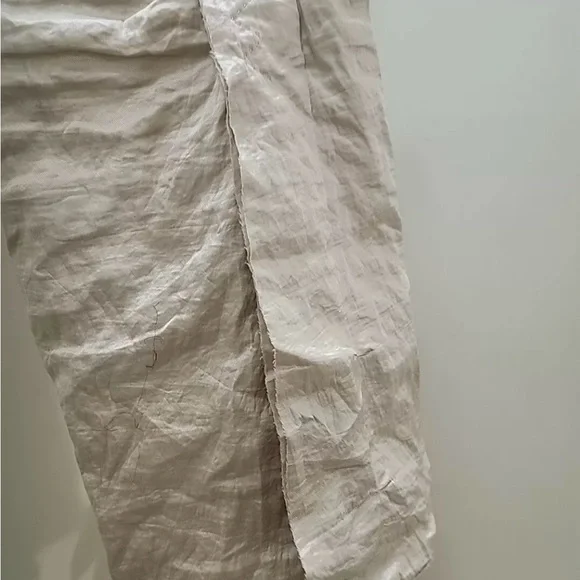 Donna Karan Sz US 4, GB 6 Ecru Silk Skirt - Picture 5 of 16